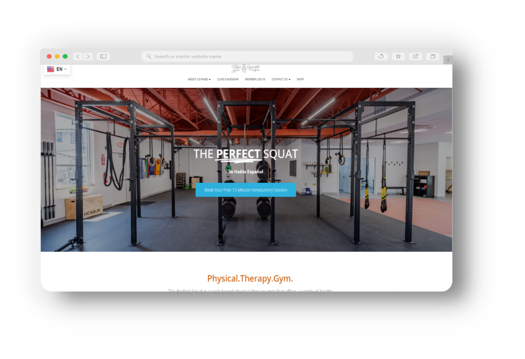 Gym Website Templates by RhinoFit | Website Design & Templates