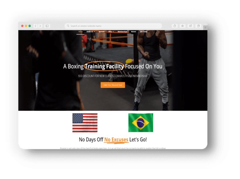 Top Tiger Martial Arts Website Templates