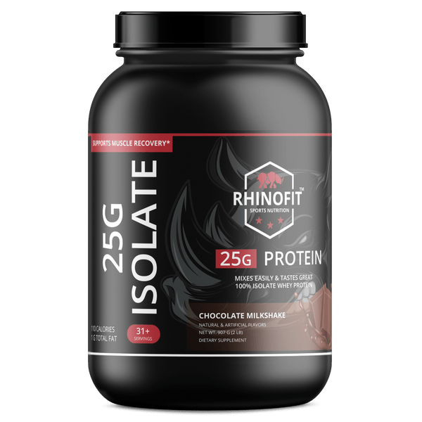 2LB 100% WHEY ISOLATE (CHOCOLATE)
